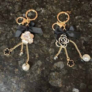 Matching set clip on purse attachments